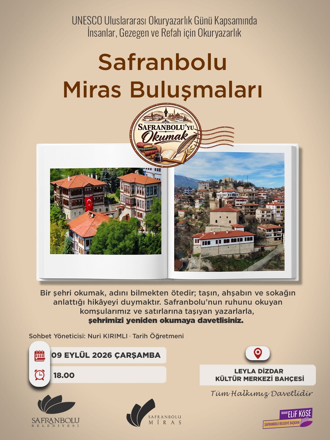 Safranbolu’da “Miras Buluşmaları” düzenlenecek